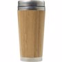 Tasse de voyage thermos en bambou (400 ml) Marronbrun