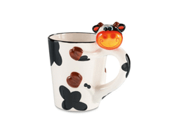 Tasse en forme de vache