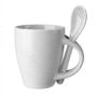 Tasse expresso Mini Spoon Blancblanc