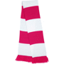 Team scarf echarpe bicolore Au choixFuchsia / White