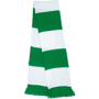 Team scarf echarpe bicolore Au choixKelly Green / White