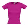 Tee-shirt femme col rond lady col rond Au choixfuchsia