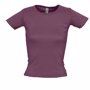 Tee-shirt femme col rond lady col rond Au choixprune