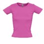 Tee-shirt femme col rond lady col rond Roserose flash