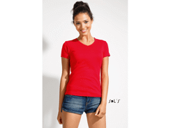 Tee-shirt femme col V lady 220gr