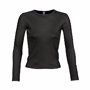 Tee-shirt femme manches longues ANGEL Noirnoir
