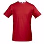 Tee-shirt homme finitions bords francs roulottés Au choixrouge&blanc