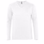 Tee-shirt homme manches longues effet flammé marai Blancblanc