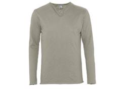 Tee-shirt homme manches longues effet flammé marai