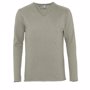 Tee-shirt homme manches longues effet flammé marai Au choixkaki
