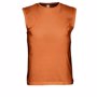 Tee-shirt homme sans manches jazzy Orangeorange