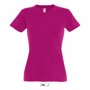Tee-shirt sol's imperial women RoseFuchsia