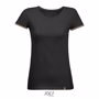 Tee-shirt sol's rainbow women Noir878