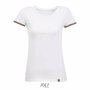Tee-shirt sol's rainbow women Blanc879