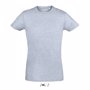 Tee-shirt sol's regent fit BleuBleu ciel chiné