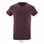 Tee-shirt sol's regent fit RougeOxblood chiné