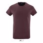 Tee-shirt sol's regent fit RougeOxblood