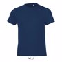 Tee-shirt sol's regent fit kids BleuFrench marine