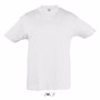 Tee-shirt sol's regent kids BlancBlanc chiné