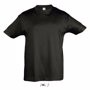Tee-shirt sol's regent kids NoirNoir profond