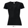 Tee-shirt sol's sporty women NoirNoir