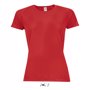 Tee-shirt sol's sporty women RougeRouge