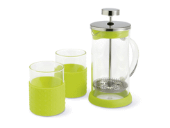 Temps - Presse à café (350 ml) en verre, avec grip