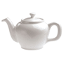 Theiere boule avec couvercle Blancblanc