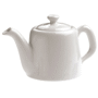 Theiere trapeze avec couvercle Blancblanc