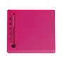 Thermometre carre RoseMagenta