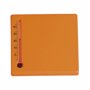 Thermometre carre OrangeOrange