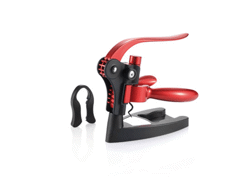 Tire-bouchon à levier executive rouge