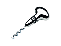 Tire-bouchon black & white - l=90mm