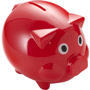 Tirelire en plastique cochon Rougerouge