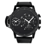Titan - montre cuir Noirnoir