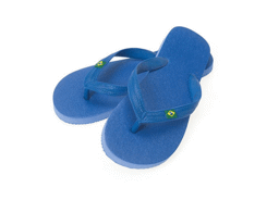 Tongs bleu en eva/pvc