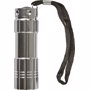 Torche en aluminium munie de 9 LEDS Argentargenté
