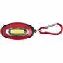 Torche en plastique munie de 6 LEDS COB. Rougerouge