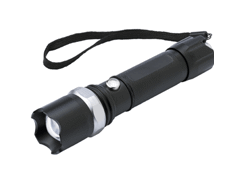 Torche rechargeable en aluminium