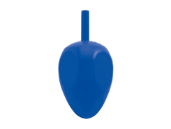 Toupie rouge en bois