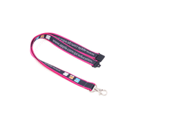 Tours de cou doublés clip de sécurité