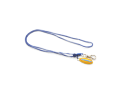 Tours de cou fermeture Eclair avec mousqueton