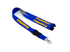 Tours de cou floqués boucle détachable clip sécuri