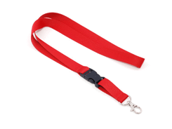 Tours de cou mousqueton et boucle détachable