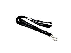 Tours de cou sérigraphie avec mousqueton