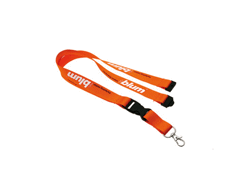 Tours de cou sérigraphie boucle détachable clip sé