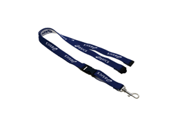 Tours de cou tissés mousqueton boucle détachable c