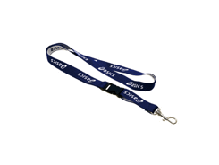 Tours de cou tissés mousqueton boucle détachable