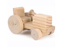 Tracteur en bois