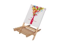 Transat de plage bois